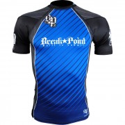Рашгард короткий рукав Break Point New Rash Guard Blue Синий фото